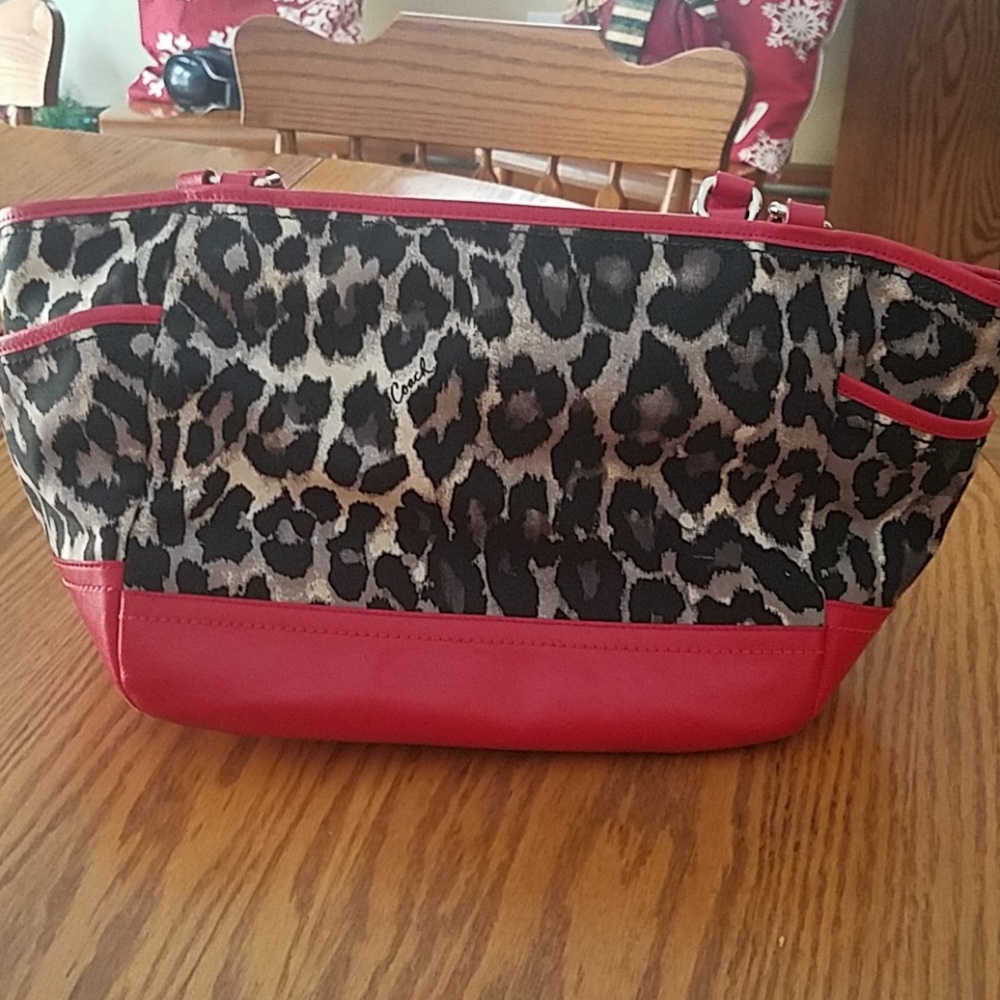 Coach tote handbag